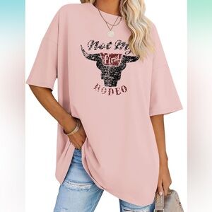 Women's Pink Graphic Tee